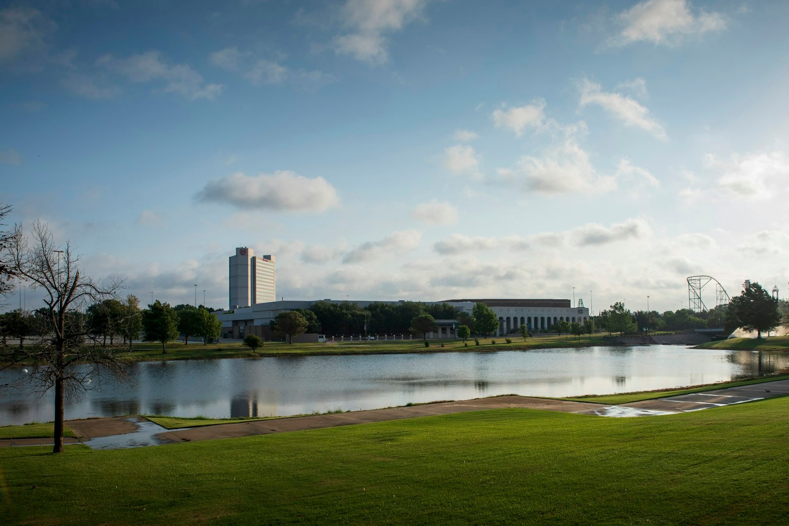 Park landscape in Arlington